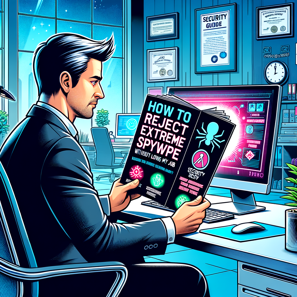 Cómo rechazar el spyware extremo sin perder mi trabajo