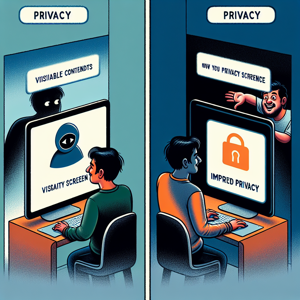 Por qué deberías usar un protector de privacidad en tu pantalla