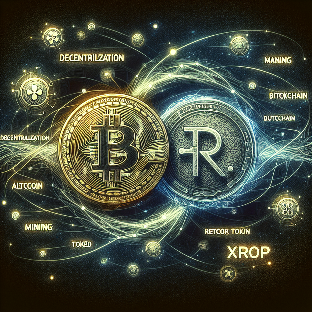 De Bitcoin a XRP: Términos clave en el mundo de las criptomonedas.