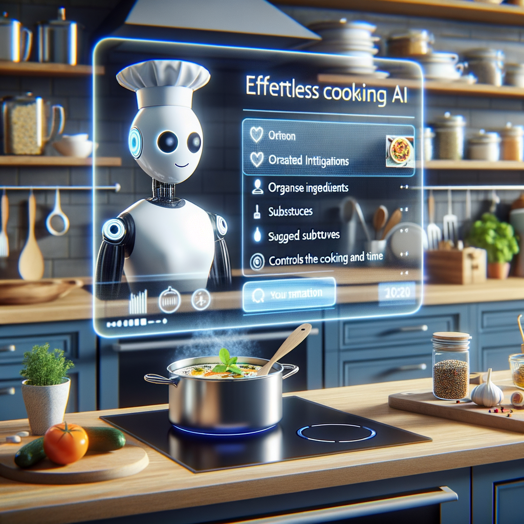Cocina sin esfuerzo con mi IA culinaria