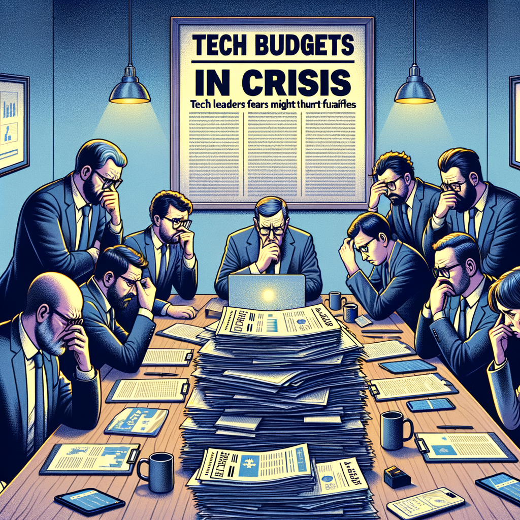 Presupuestos Tecnológicos en Crisis: Líderes de TI Temen que los Aranceles Dañen sus Finanzas