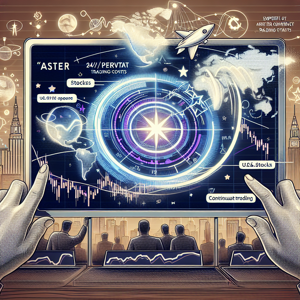 Aster lanza trading de Contratos Perpetuos de Acciones 24/7 con Exposición a Acciones de EE. UU.