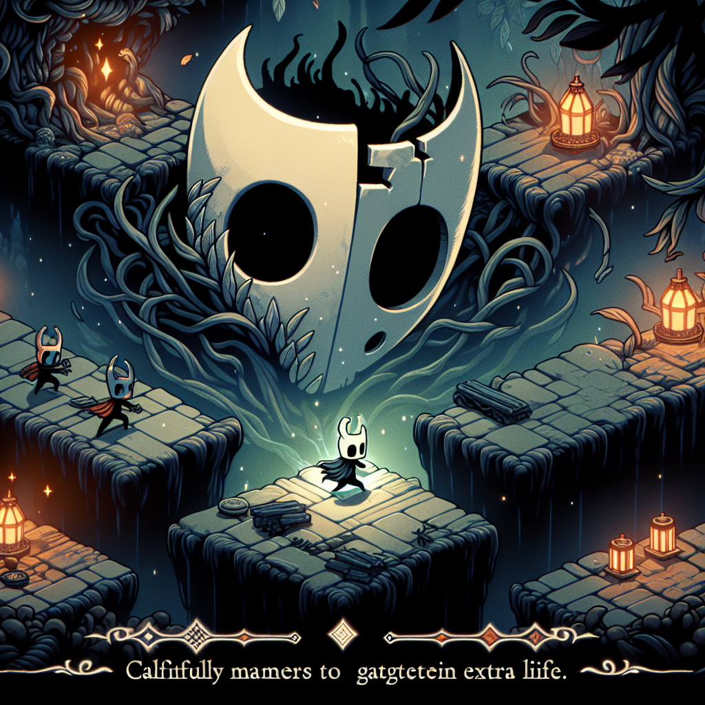 Hollow Knight: Silksong - Cómo obtener los 4 Fragmentos de Máscara (Vida Extra)