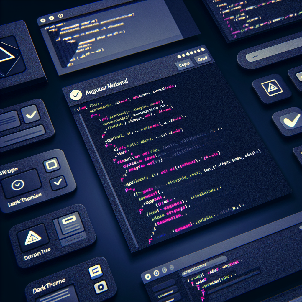 Configurar tema oscuro en Angular Material