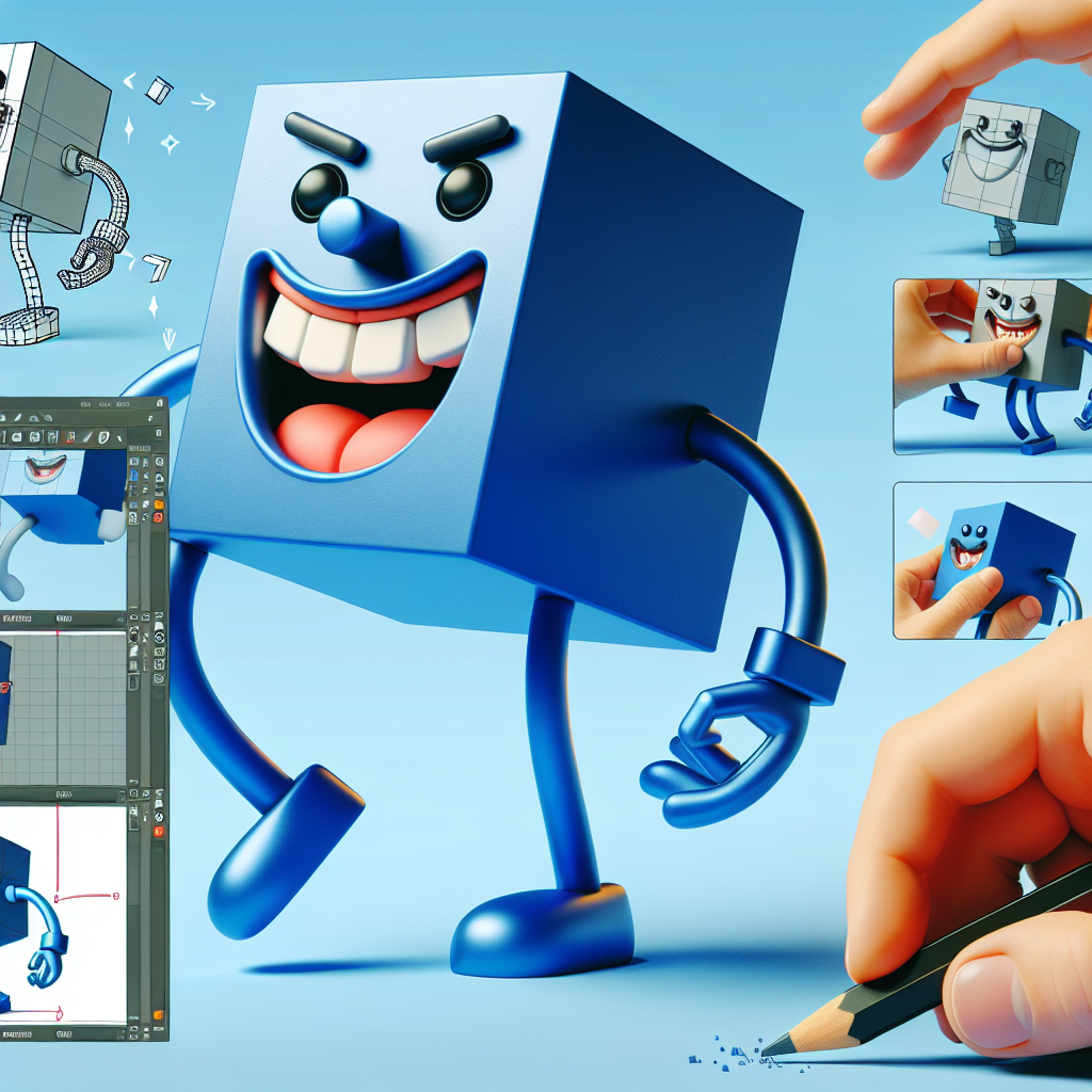 Cómo Diseñar un Hombre Cubo Alocado con CAD 3D