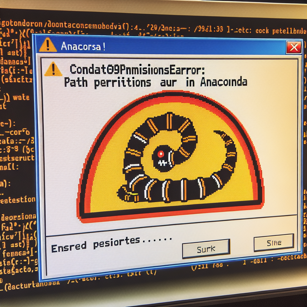CondaToSPermissionError: permisos de ruta en Anaconda