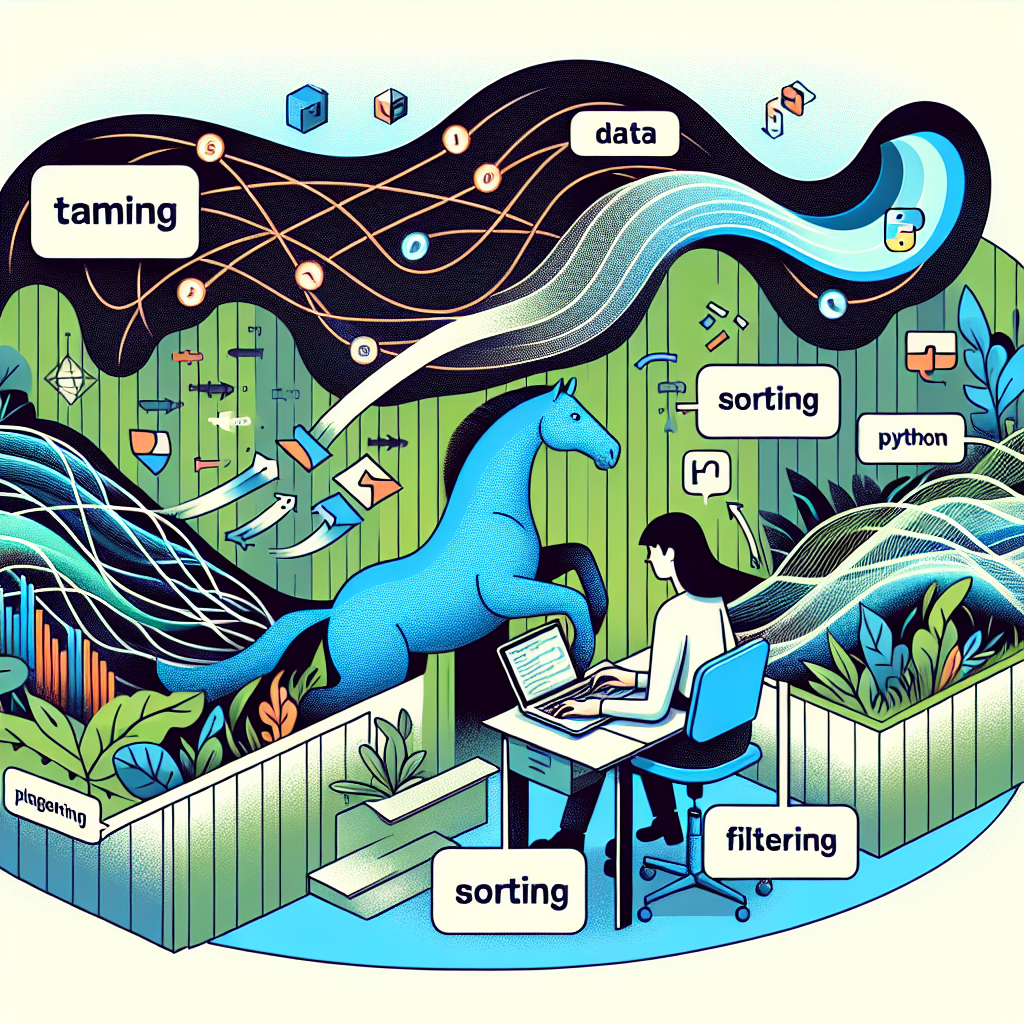 Domando datos: ordenar y filtrar listas en Python