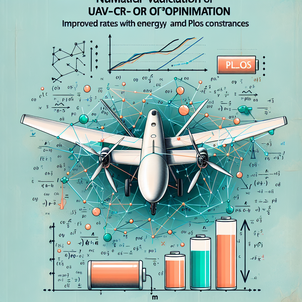 Validación numérica de la optimización UAV-CRN: tasas mejoradas con restricciones de energía y PloS