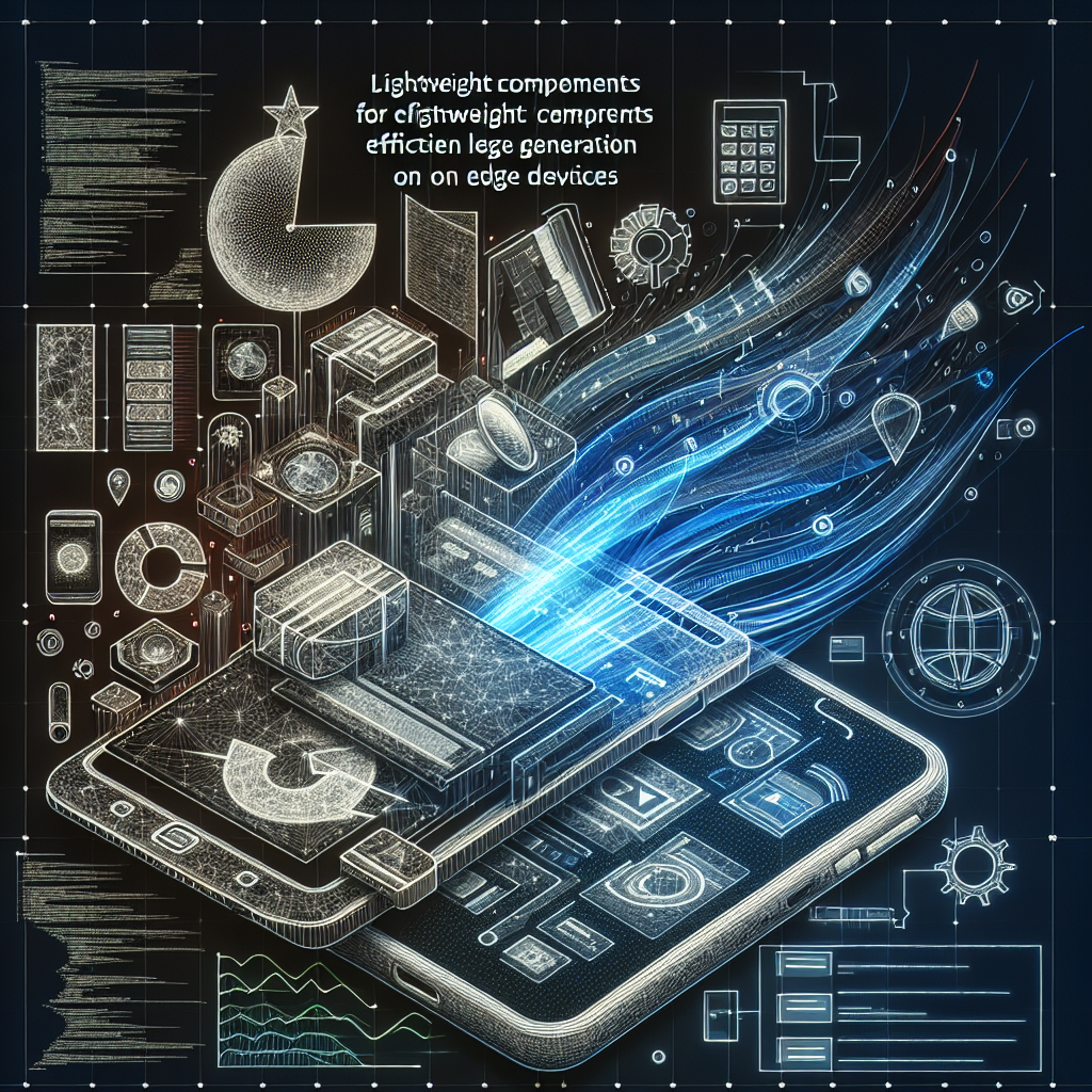 MarcoLuz: Componentes Ligeros para Generación de Leyendas Eficiente en Dispositivos Edge