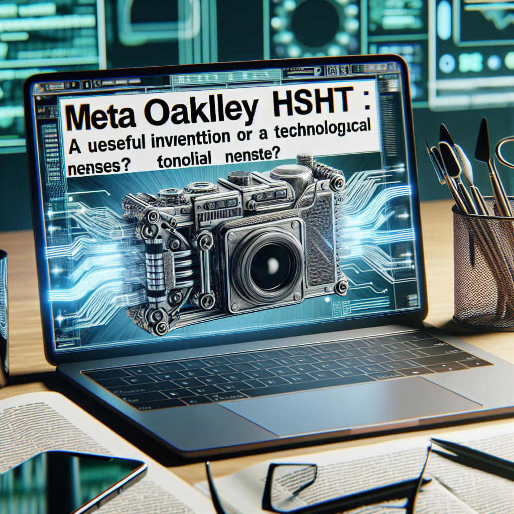¿Meta Oakley HSTN: ¿Un invento útil o una tontería tecnológica?