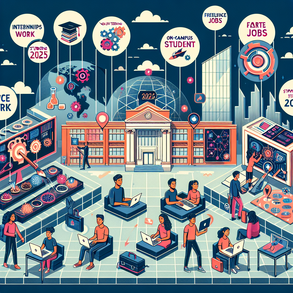Formas de obtener experiencia laboral para estudiantes en 2025.