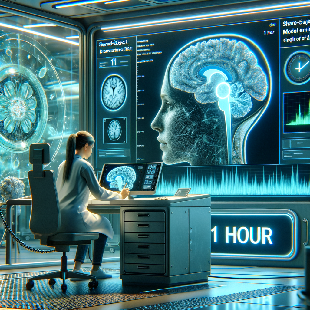 Modelos Compartidos permiten generar Imágenes de fMRI con 1 hora de datos: Evaluaciones a Nivel Individual