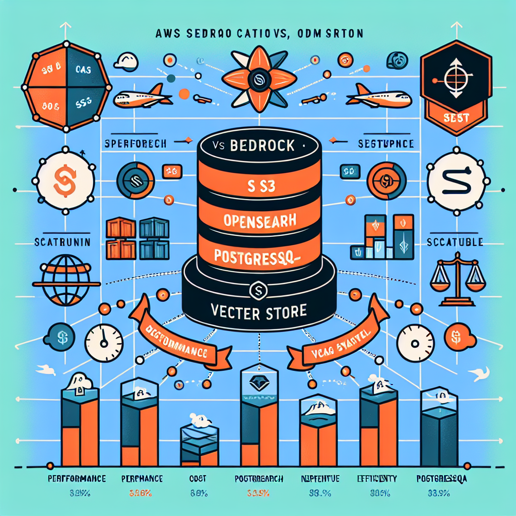 Bases de conocimiento de AWS Bedrock: S3 Vector Store frente a OpenSearch, PostgreSQL y Neptune