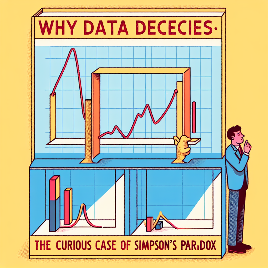 Por qué los datos engañan: El curioso caso de la paradoja de Simpson.