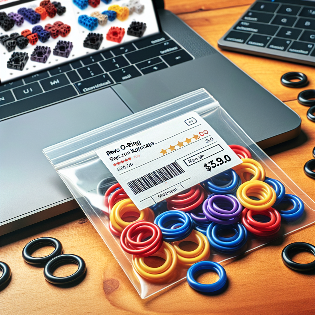 O-rings para keycaps: mejor relación calidad-precio
