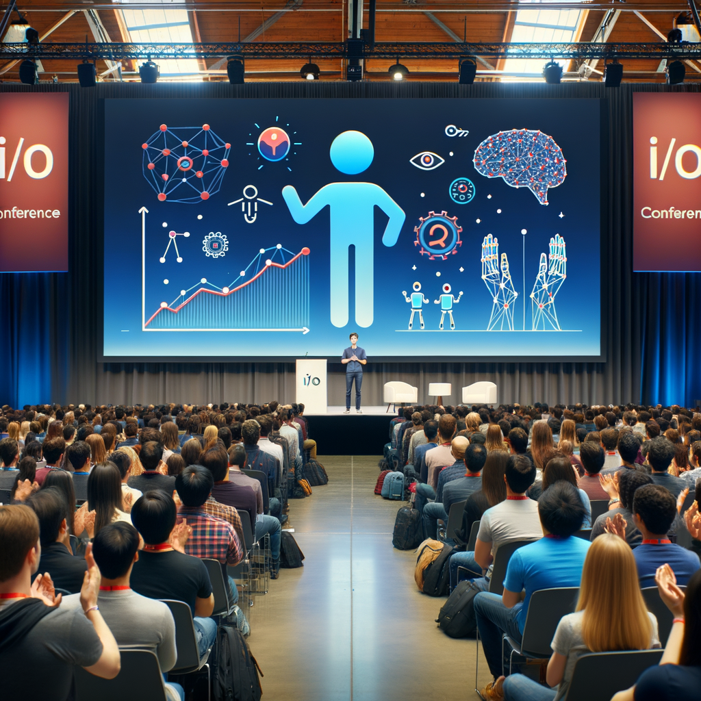 Google revela mejoras de inteligencia artificial en la conferencia I/O.