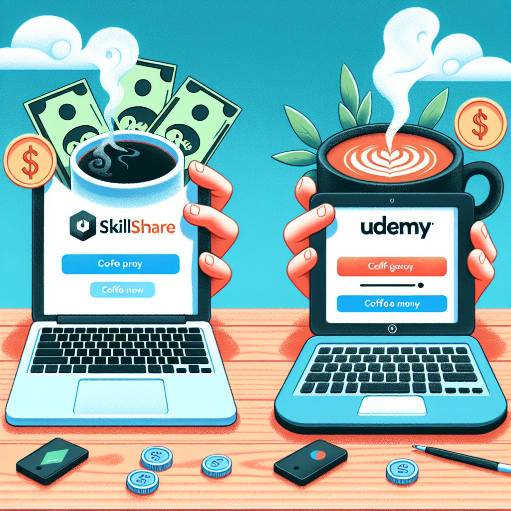 Skillshare vs Udemy: ¿Cuál plataforma merece tu dinero para el café?