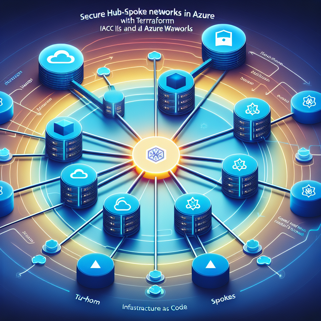 Redes Hub-Spoke Seguras en Azure con Terraform (IaC) y Azure Firewalls
