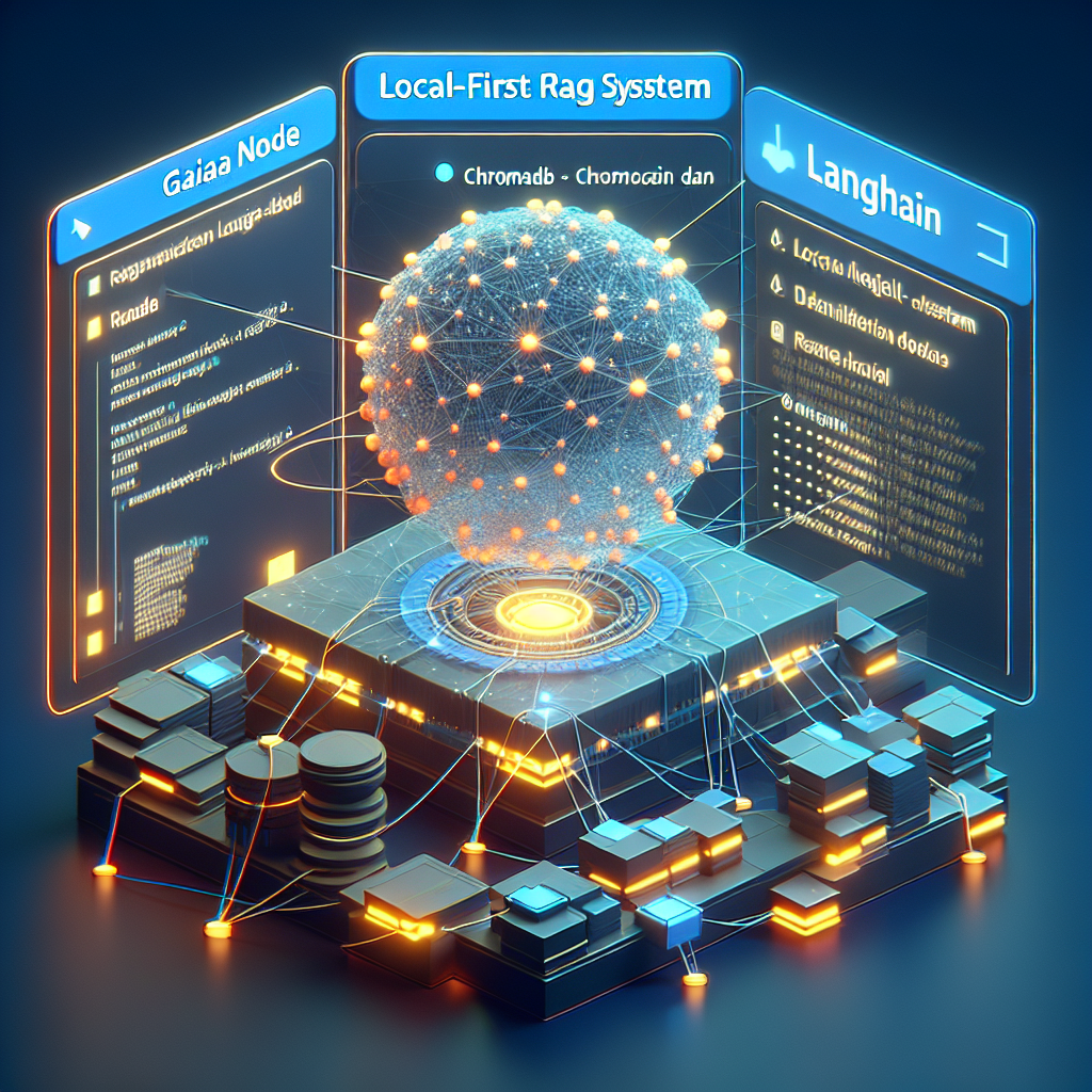 Sistema RAG Local-First: Nodo Gaia, ChromaDB y LangChain en Acción