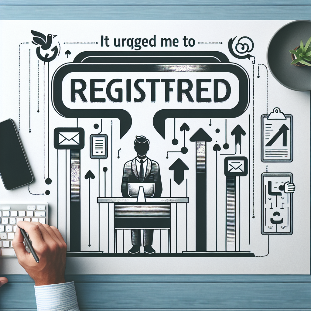 Me impulsó a registrarme