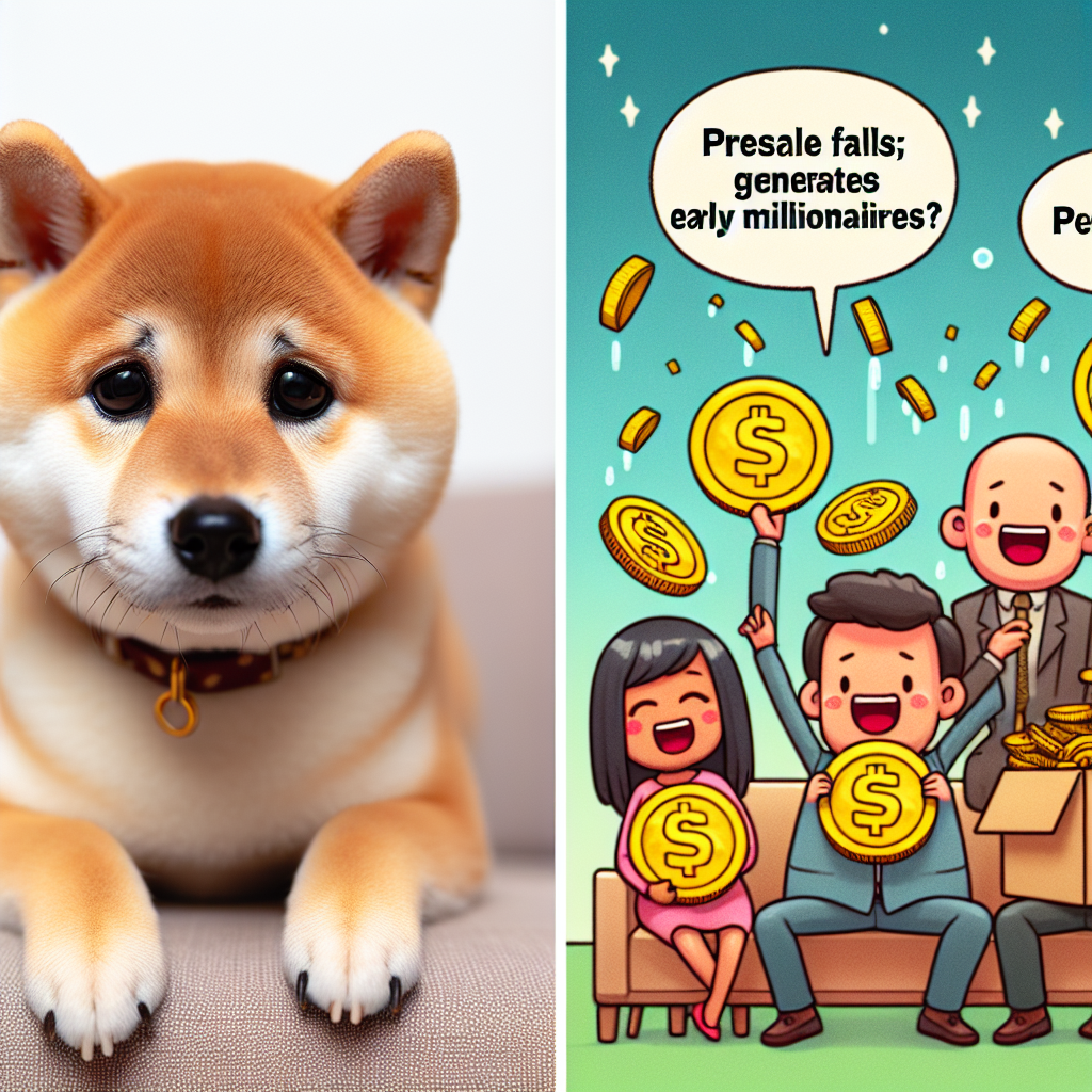 Shiba Inu cae; Pepeto presale crea millonarios tempranos