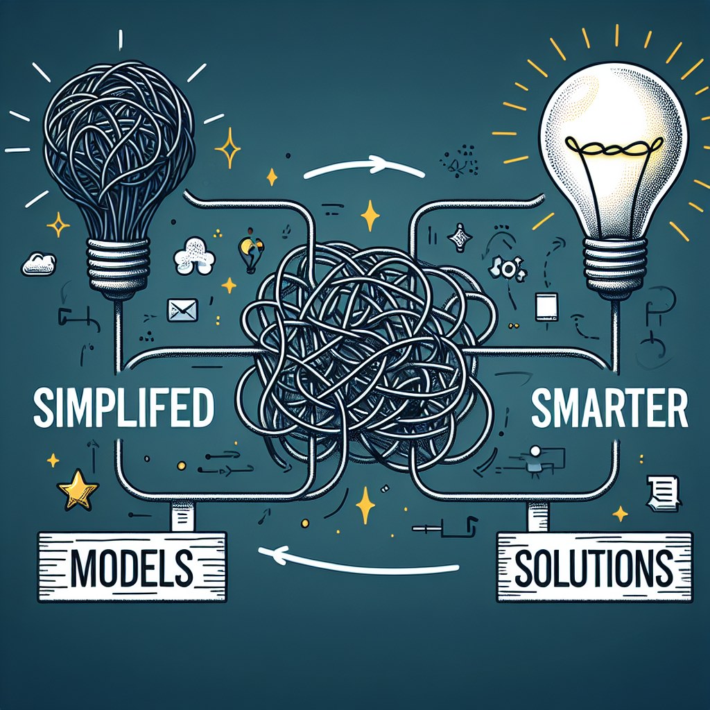 Modelos simplificados, soluciones más inteligentes