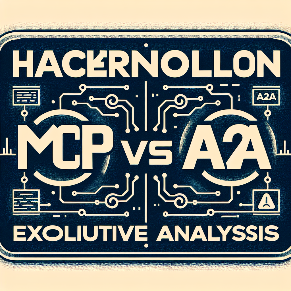 Boletín de HackerNoon: MCP vs A2A — Análisis Exhaustivo