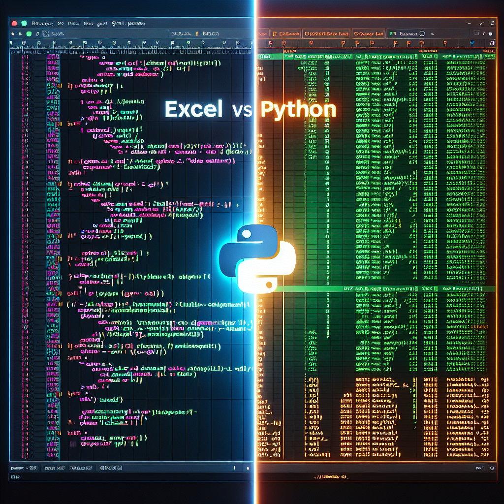 Excel vs Python: Cómo el lenguaje objetivo cambia todo para los no expertos