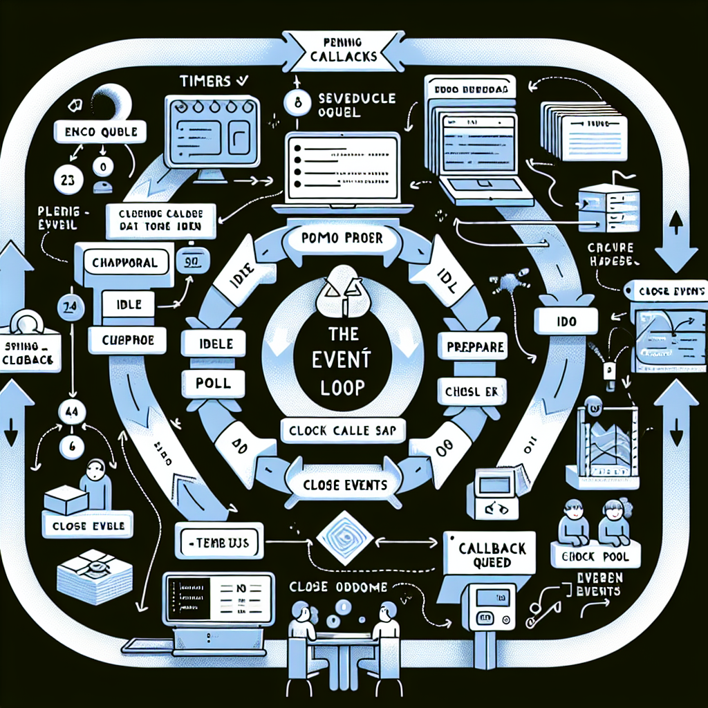 Bucle de eventos de Node.js explicado