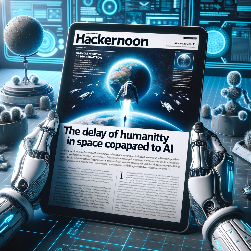 La Newsletter de HackerNoon: El Retraso de la Humanidad en el Espacio frente a la IA.