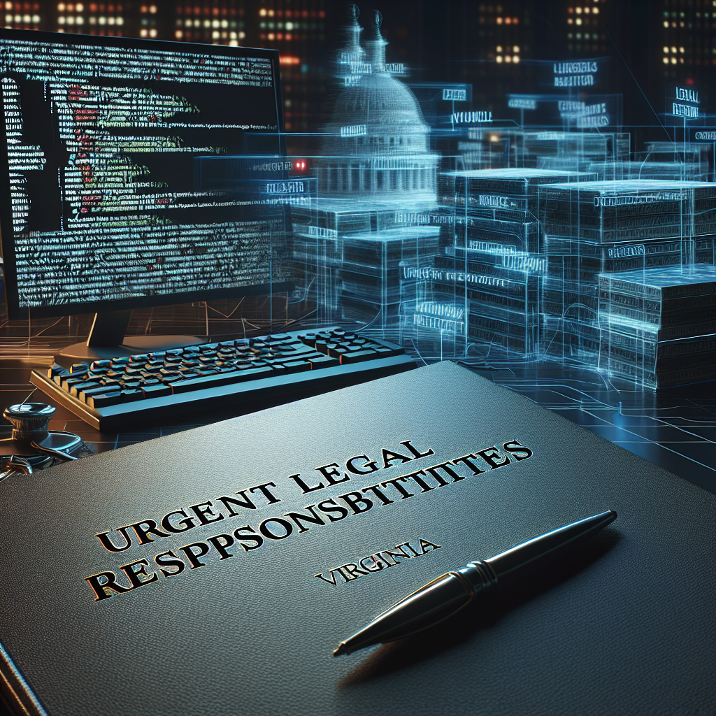Inicio tecnológico hackeado en Virginia: Conoce tus responsabilidades legales urgentes.