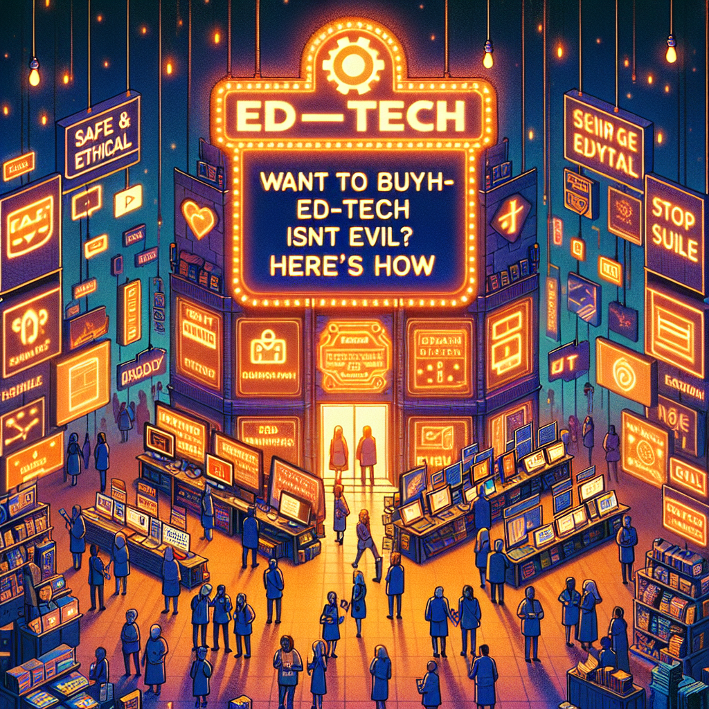 Cómo Comprar Tecnología Educativa Ética