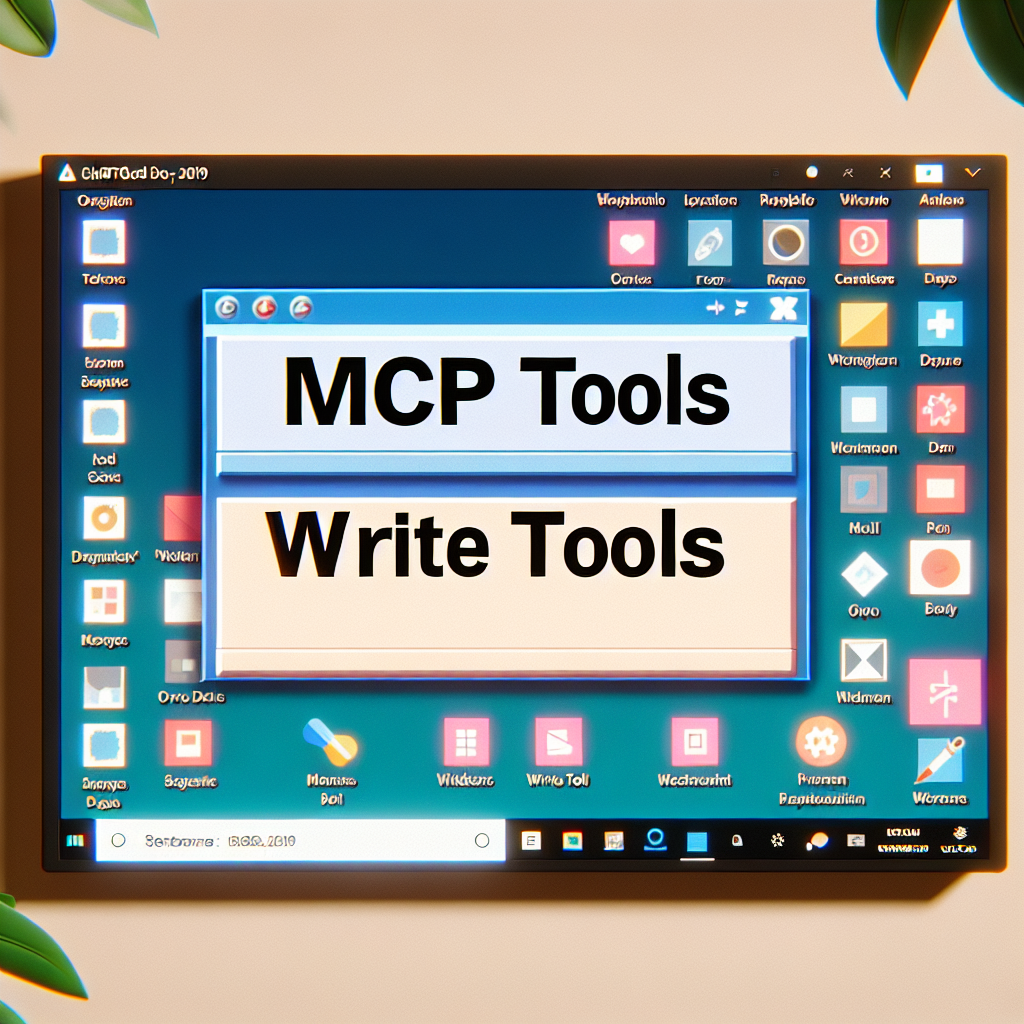 Solución rápida: MCP Tools se mostraron como Write Tools en ChatGPT Dev