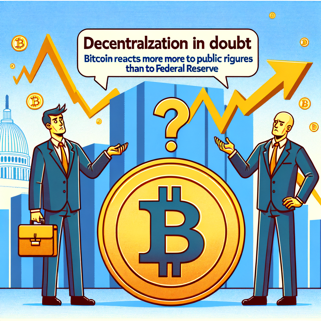  Descentralización en duda: Bitcoin reacciona más a Trump que a la Fed.