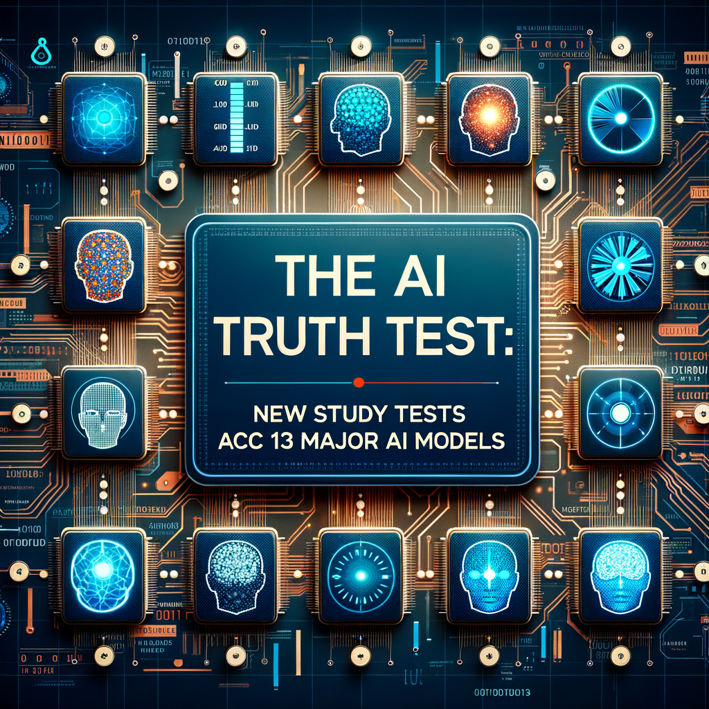 La Prueba de Veracidad de la IA: Estudio Nuevo Evalúa Precisión de 13 Modelos AI