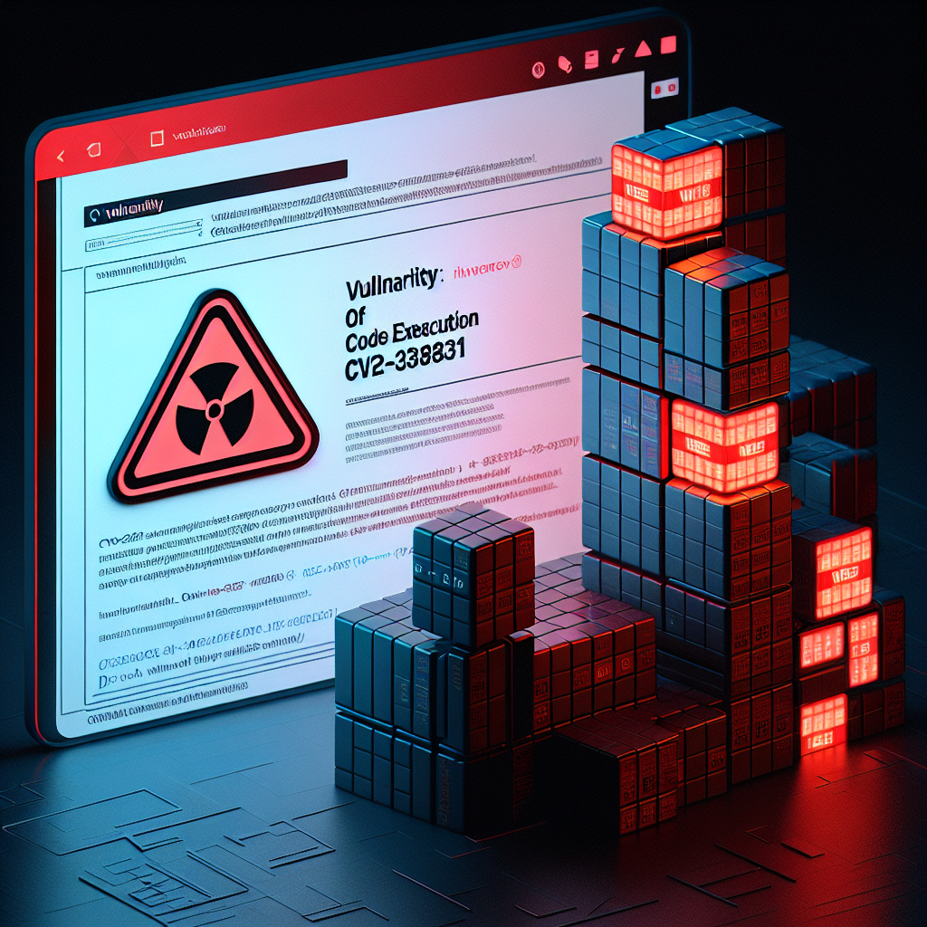 Vulnerabilidad de Ejecución de Código en RARLAB WinRAR (CVE-2023-38831)