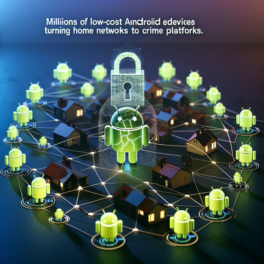 Millones de dispositivos Android económicos convierten las redes domésticas en plataformas de crimen.