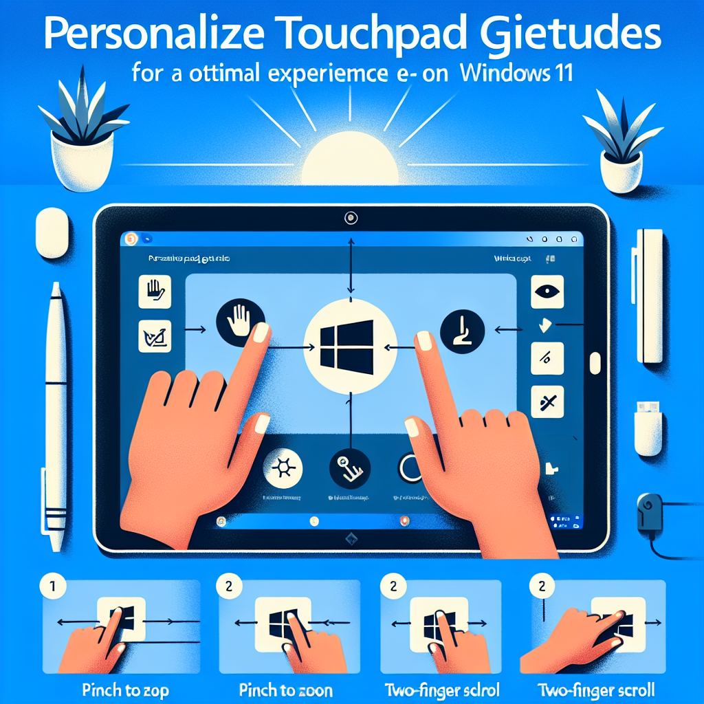 ¡Personaliza los gestos del touchpad para una experiencia perfecta en Windows 11!