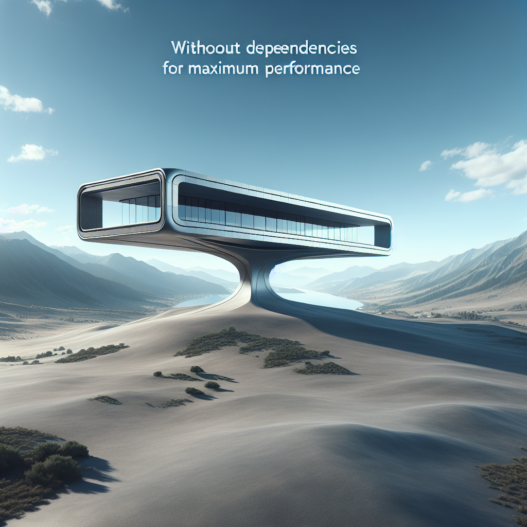 Arquitectura sin dependencias para rendimiento máximo