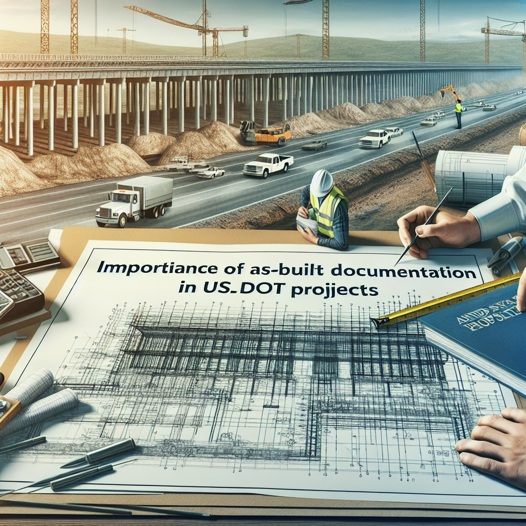 Importancia de la Documentación As-Built en Proyectos USDOT