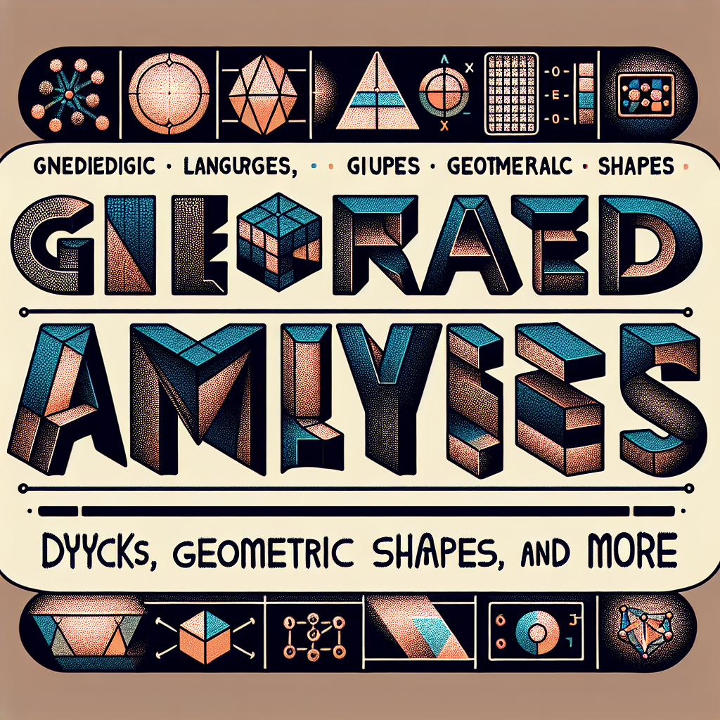 Análisis Generados Lenguajes de Dyck Figuras Geométricas y Más