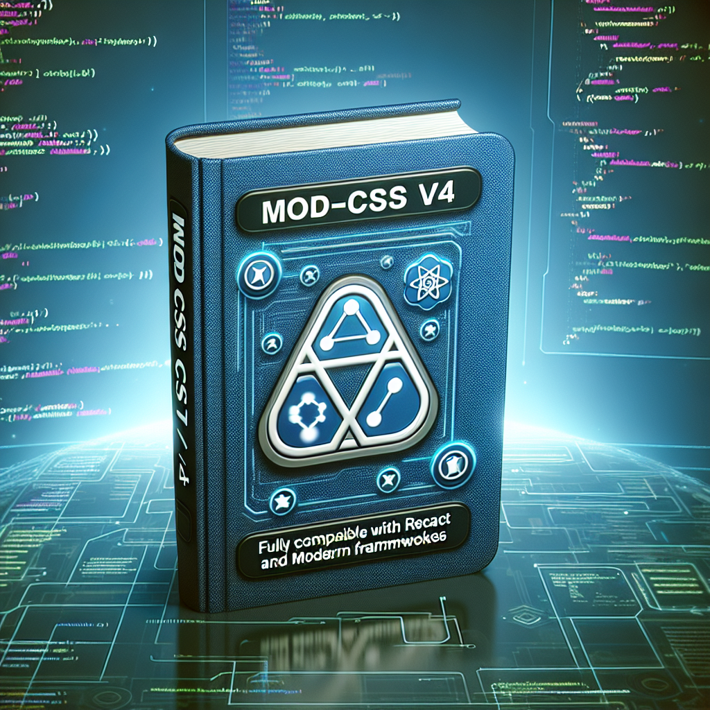 MOD-CSS v4: Totalmente compatible con React y frameworks modernos