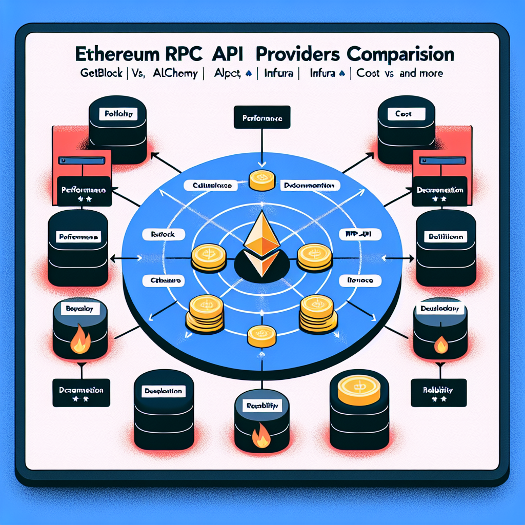 Comparación de proveedores de API RPC de Ethereum: GetBlock vs Alchemy vs Infura y más