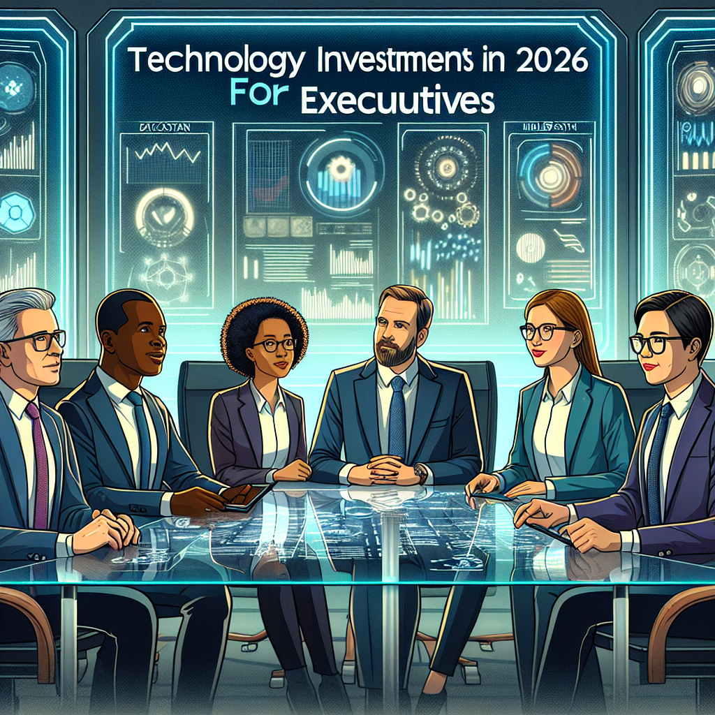 Inversiones Tecnológicas en 2026 para Ejecutivos