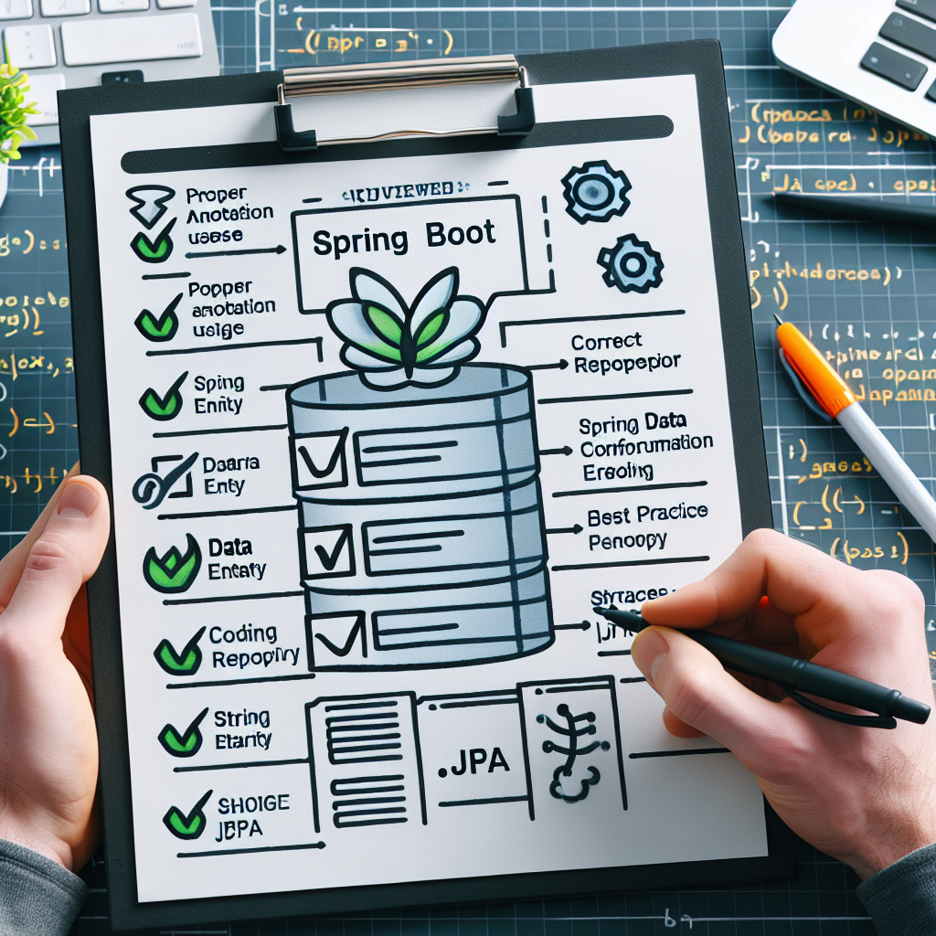 Checklist de Revisión: Spring Boot y Spring Data JPA