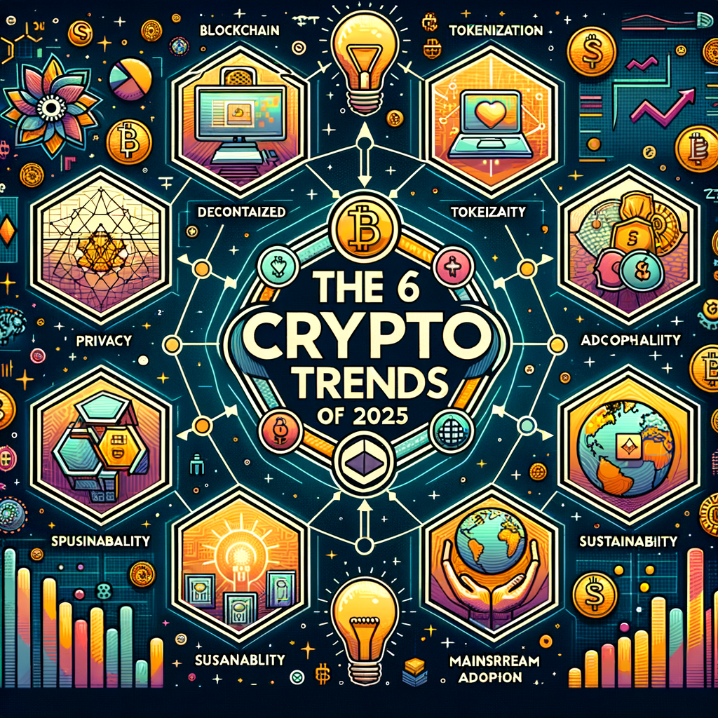 Las 6 tendencias cripto del 2025