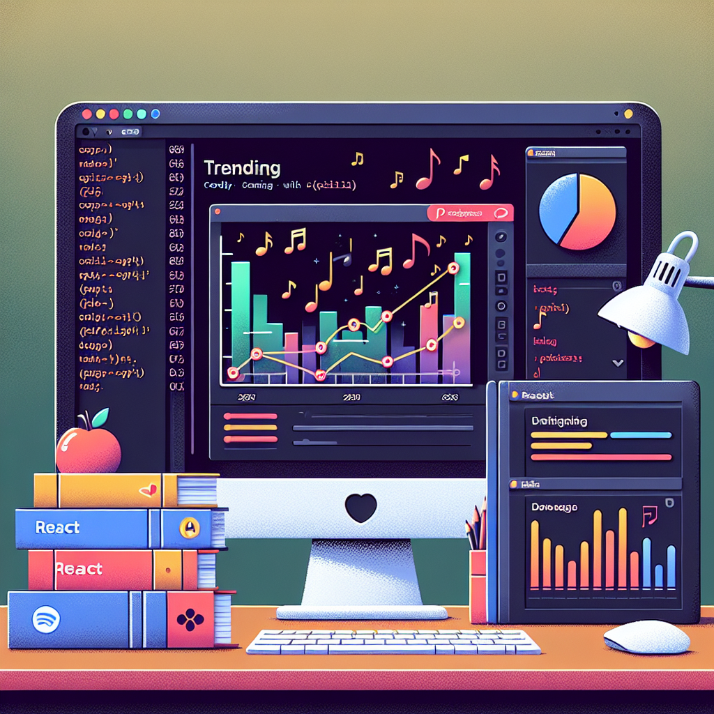 Creando un Panel de Tendencias de Spotify con React y Librerías de Visualización de Datos