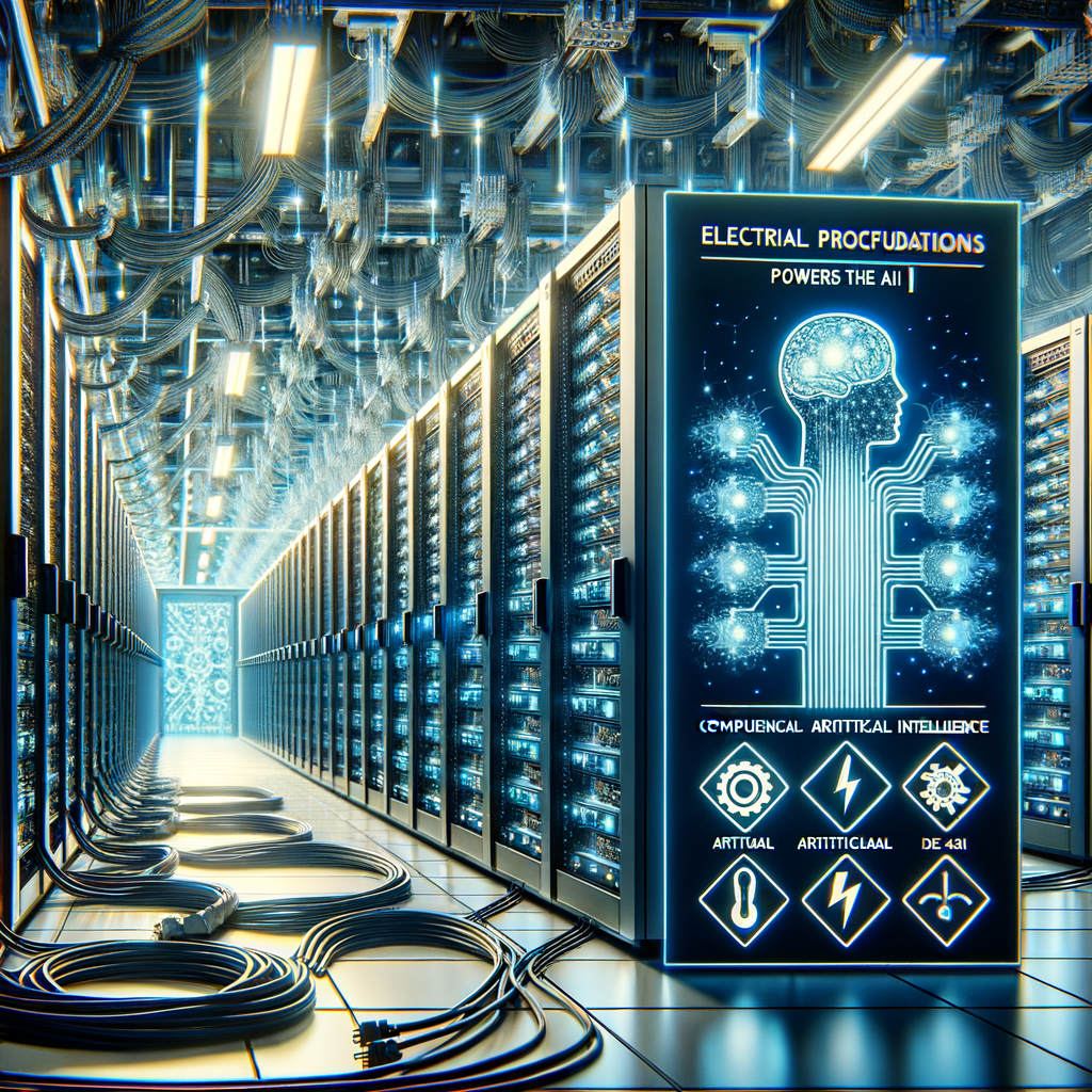 Normas de electricidad para centros de datos en el auge de la inteligencia artificial.