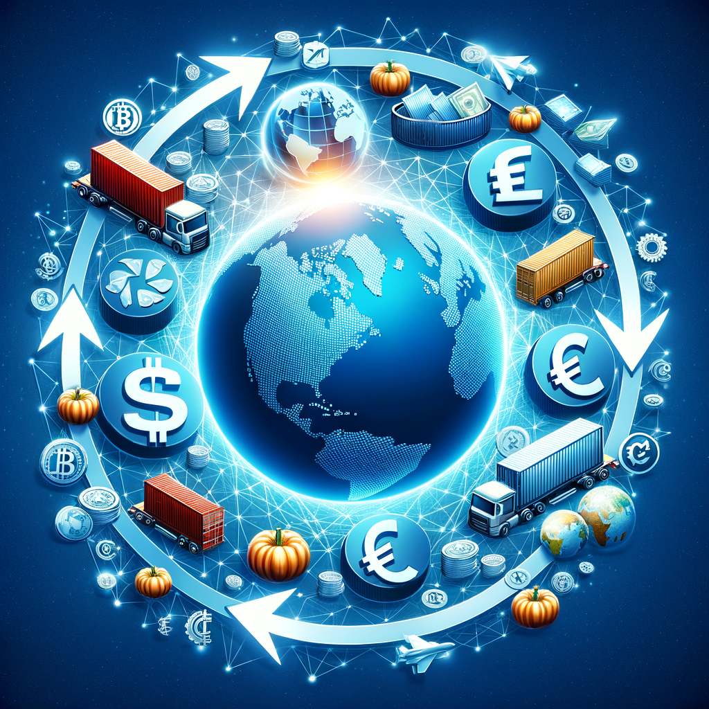 ¿Y si todo el comercio global fuera en criptomonedas?