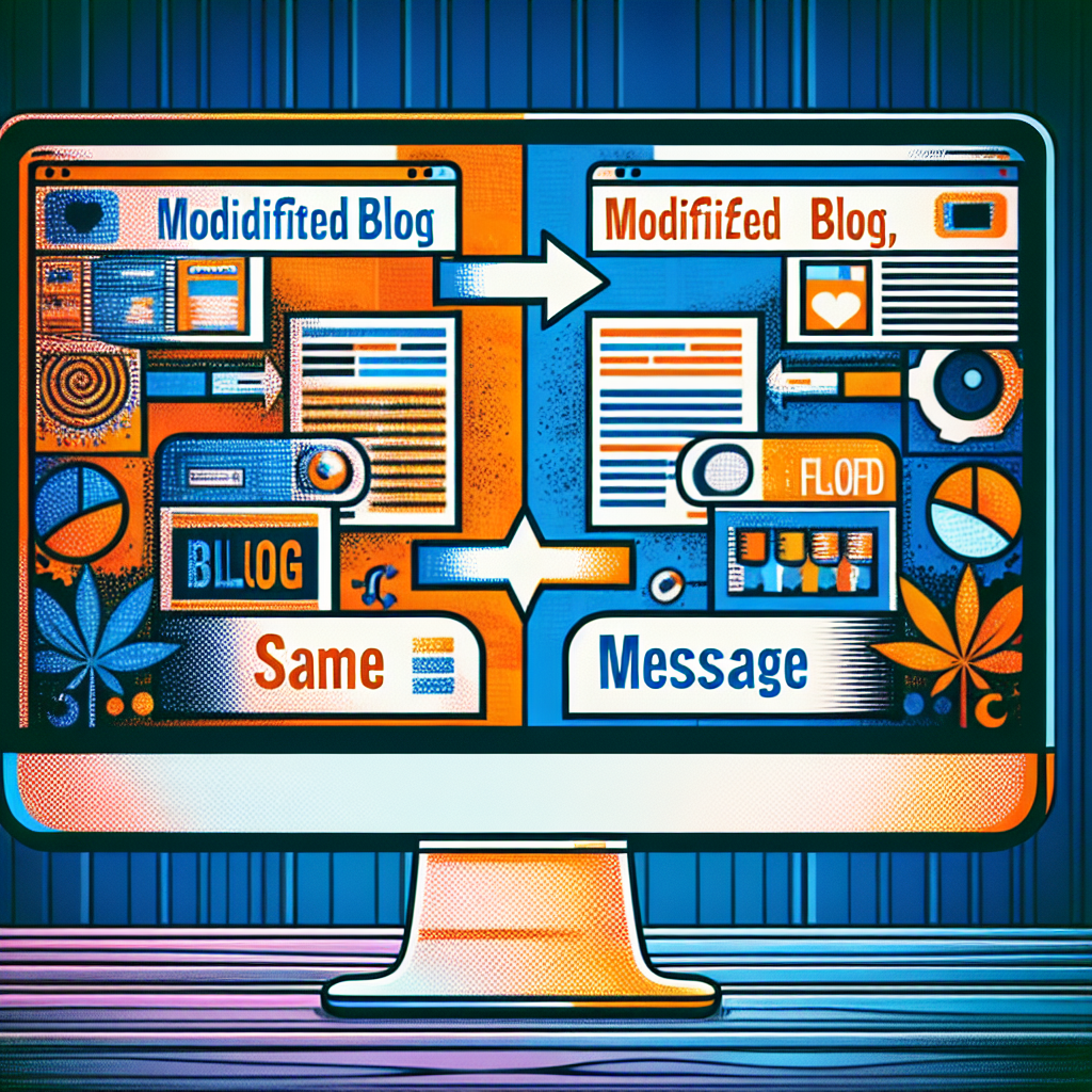 Blog Modificado, Mismo Mensaje